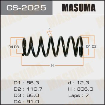 CS2025 MASUMA Пружина ходовой части