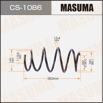 CS1086 MASUMA Пружина ходовой части
