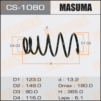 CS1080 MASUMA Пружина ходовой части