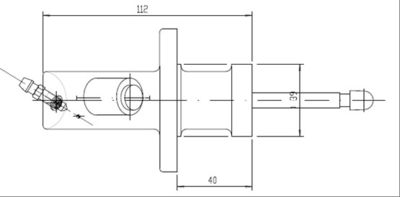 VSC103 MOTAQUIP Рабочий цилиндр, система сцепления