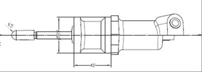 VSC121 MOTAQUIP Рабочий цилиндр, система сцепления