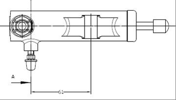 VSC117 MOTAQUIP Рабочий цилиндр, система сцепления