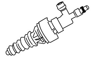 640085 WXQP Рабочий цилиндр, система сцепления