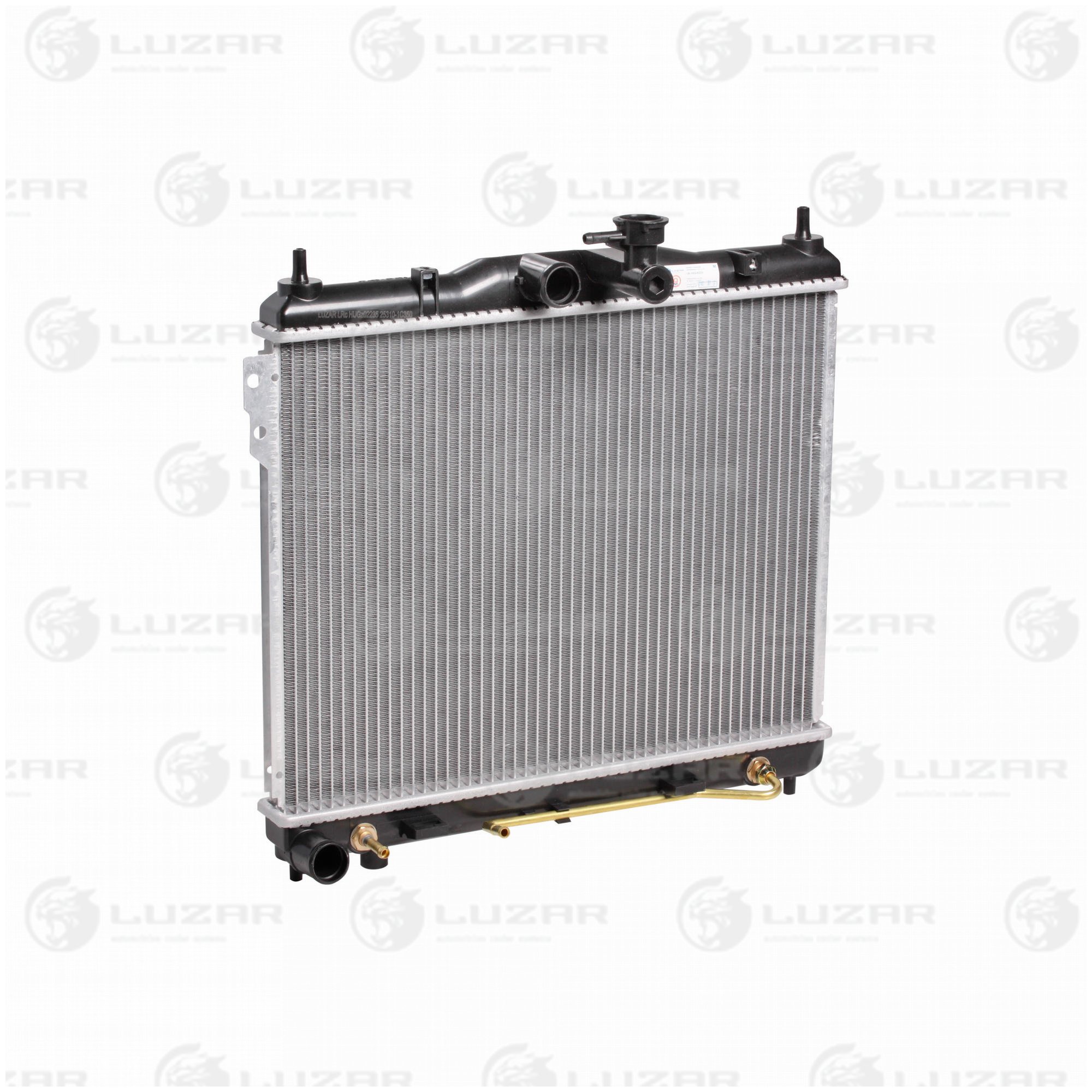 Радиатор охл. для ам Hyundai Getz (02-) 1.6 AT Luzar                LRc HUGz02235