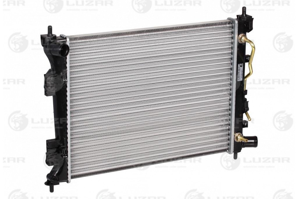 Радиатор охл. для ам Hyundai SolarisKia Rio (10-) AT Luzar                LRc 081L4