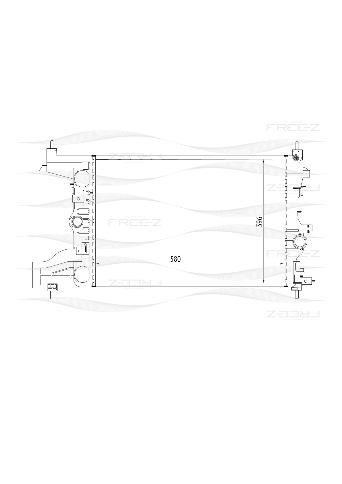 Радиатор FREE-Z                KK0165