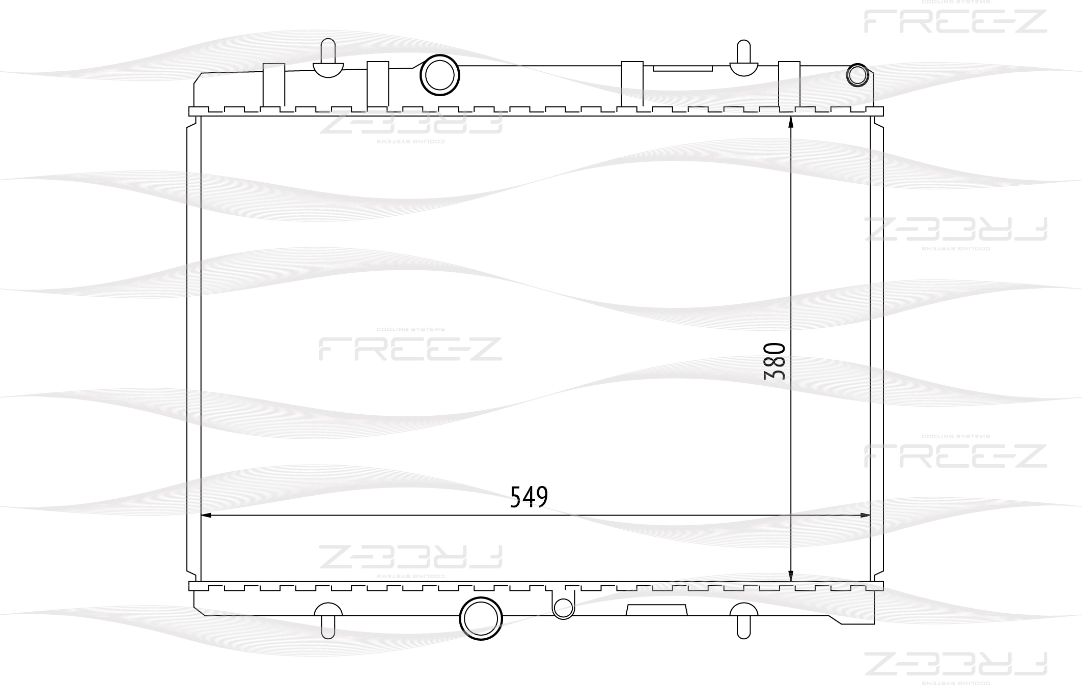 Радиатор FREE-Z                KK0176