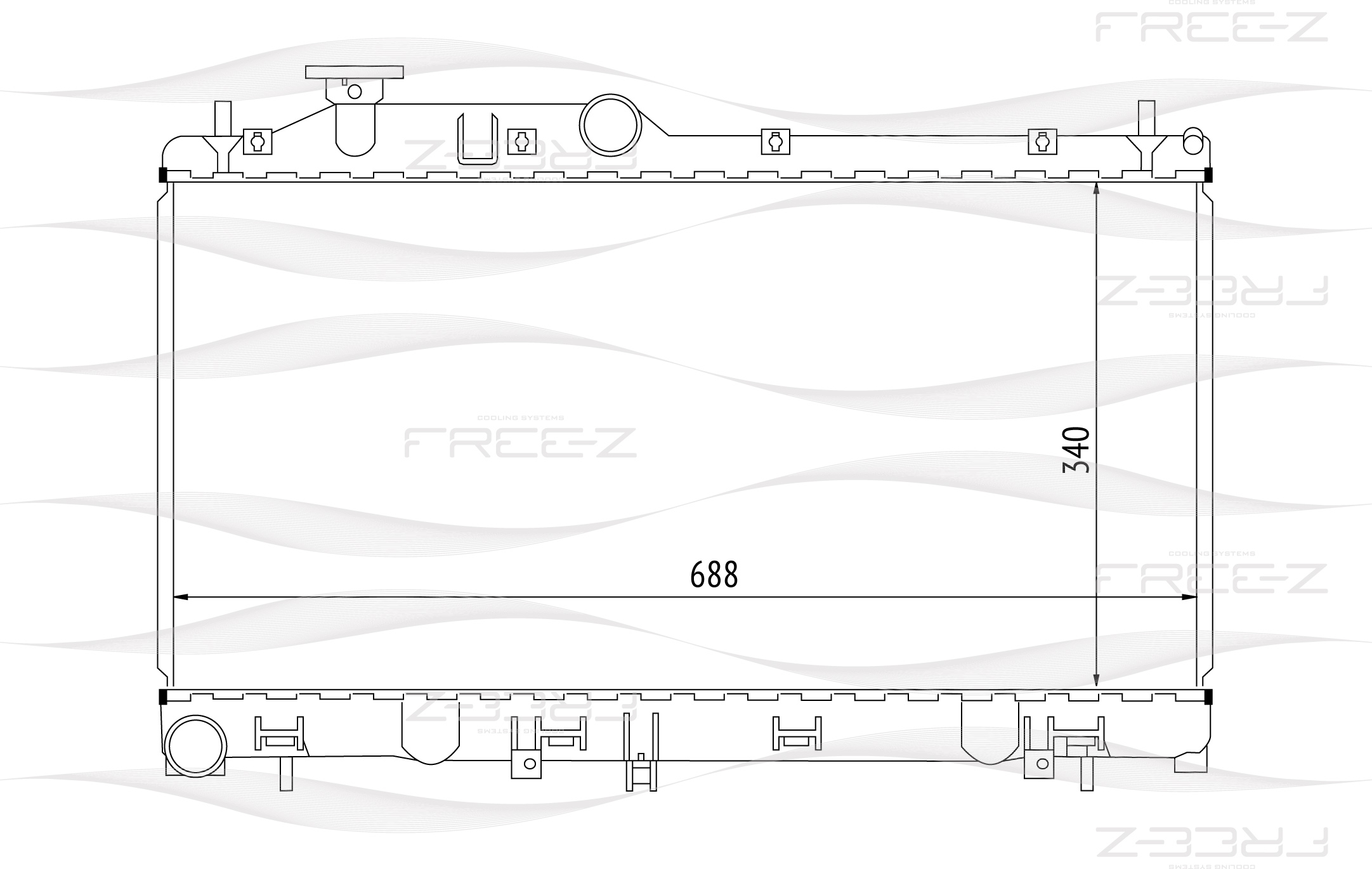 Радиатор FREE-Z                KK0237