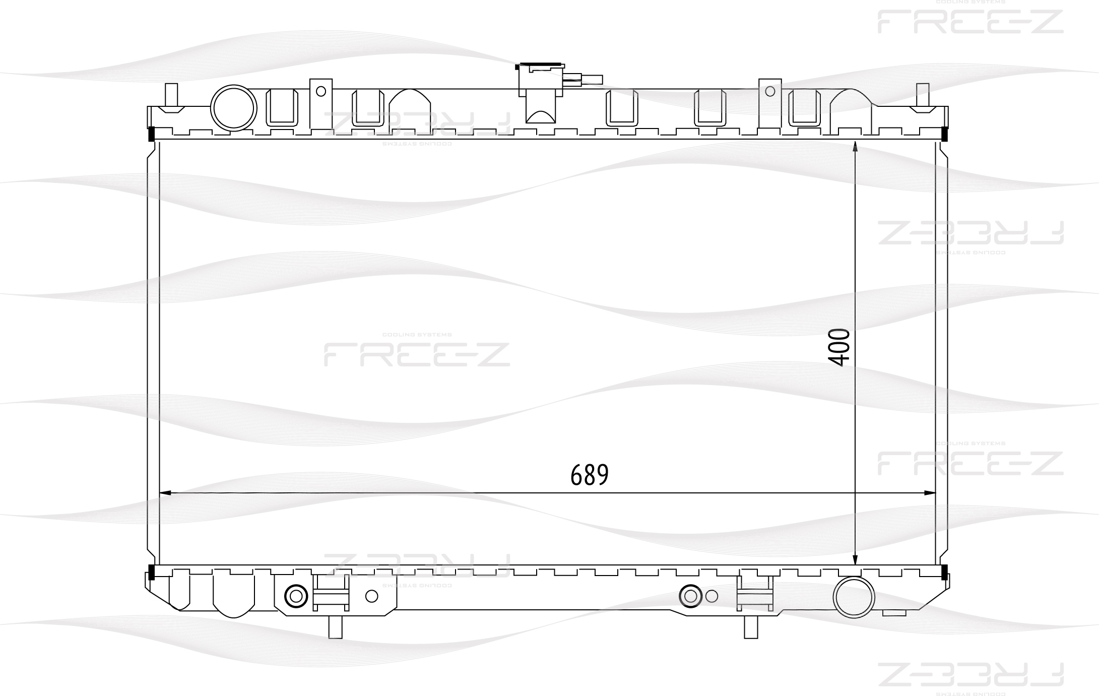 Радиатор FREE-Z                KK0243