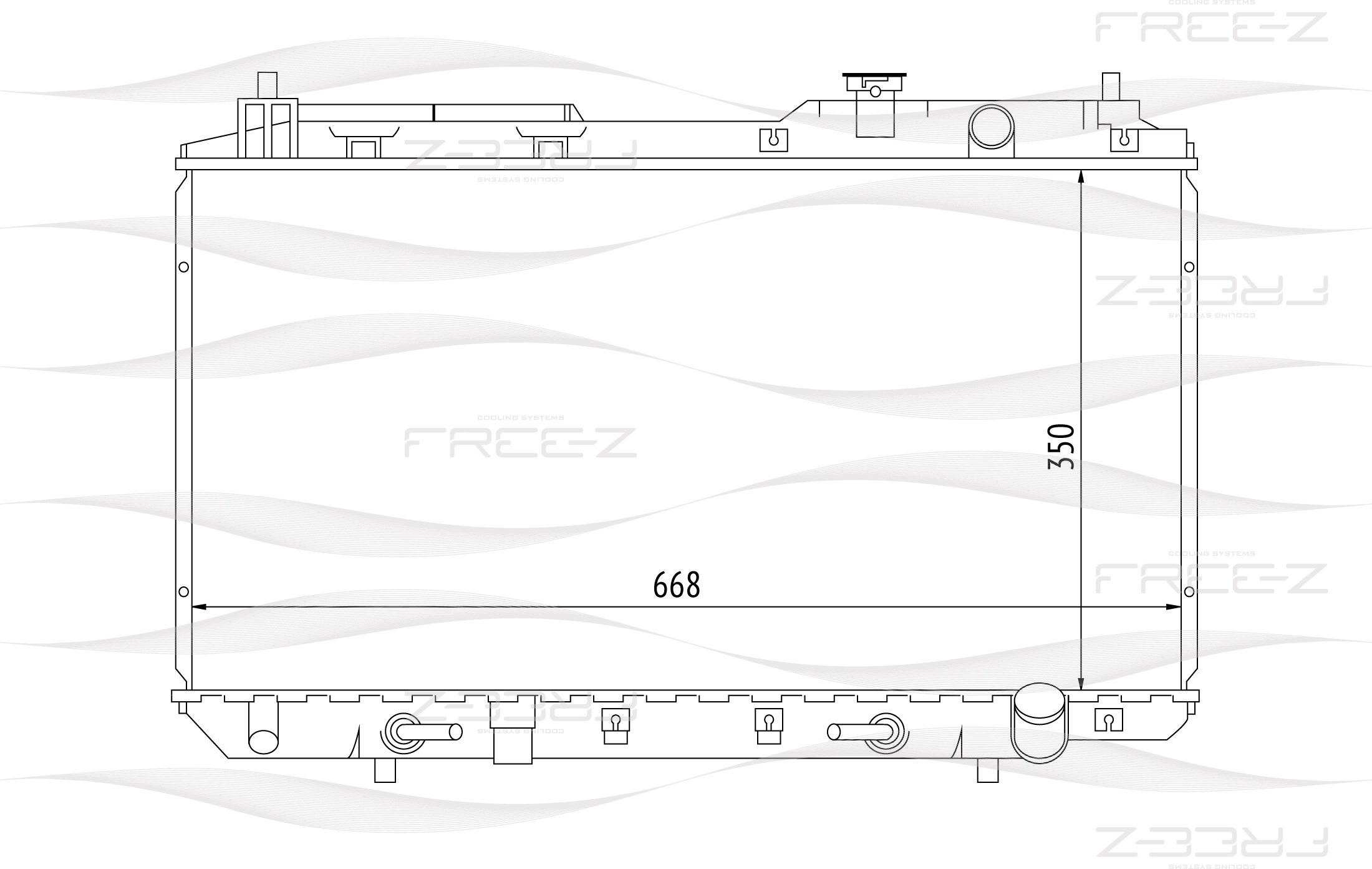 Радиатор FREE-Z                KK0239