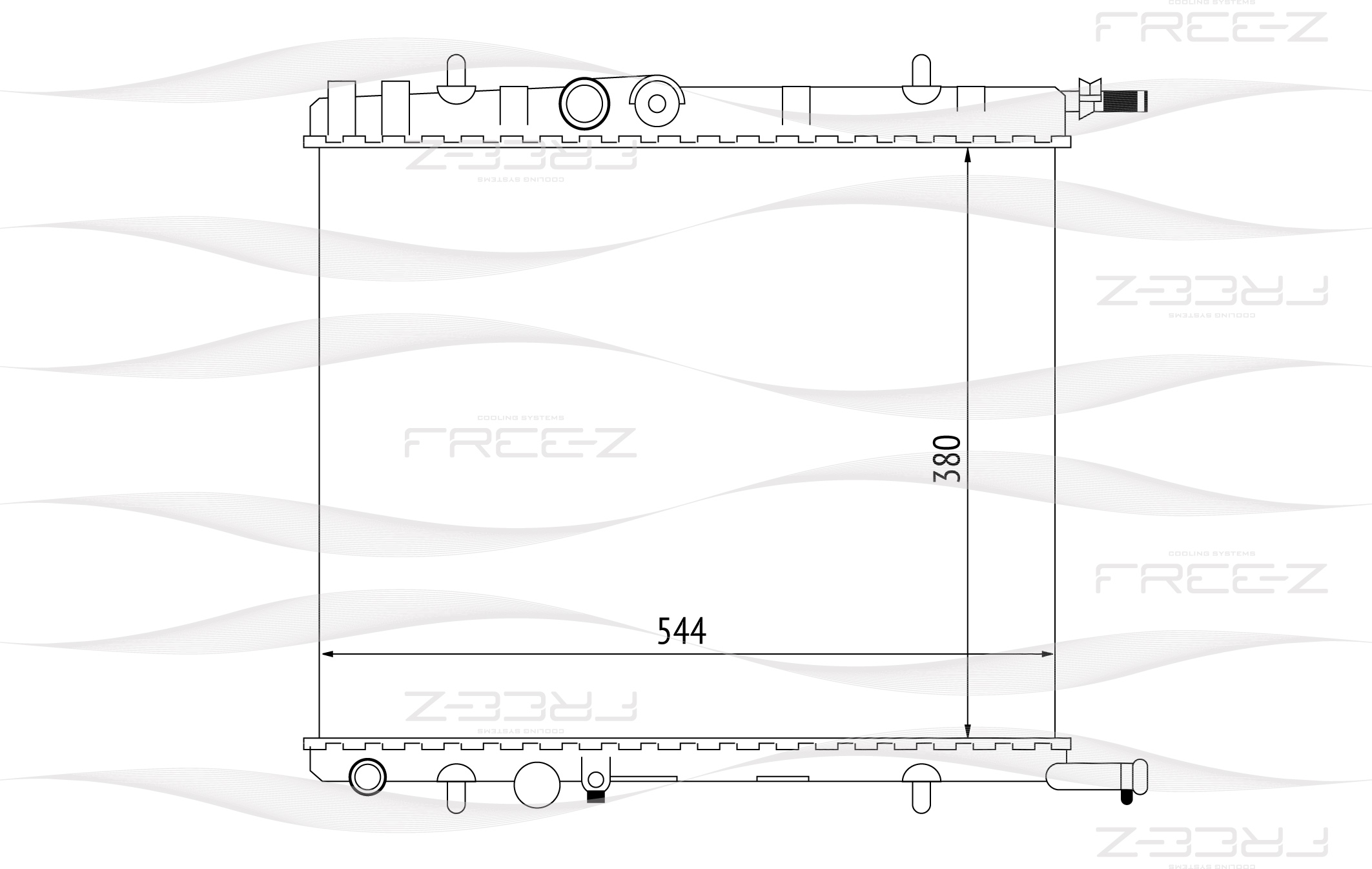 Радиатор FREE-Z                KK0173