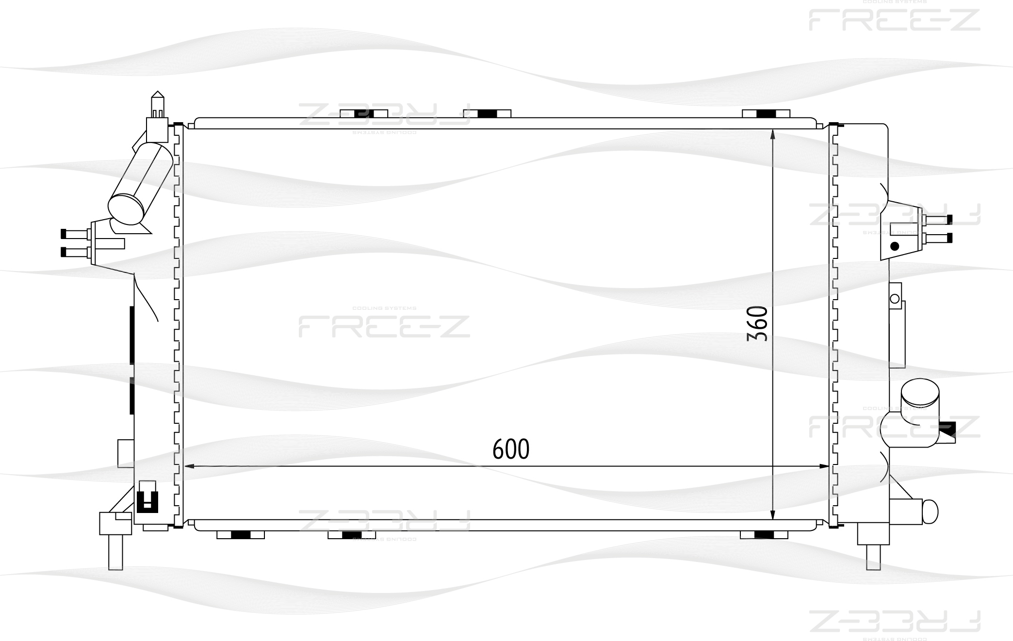 Радиатор FREE-Z                KK0162