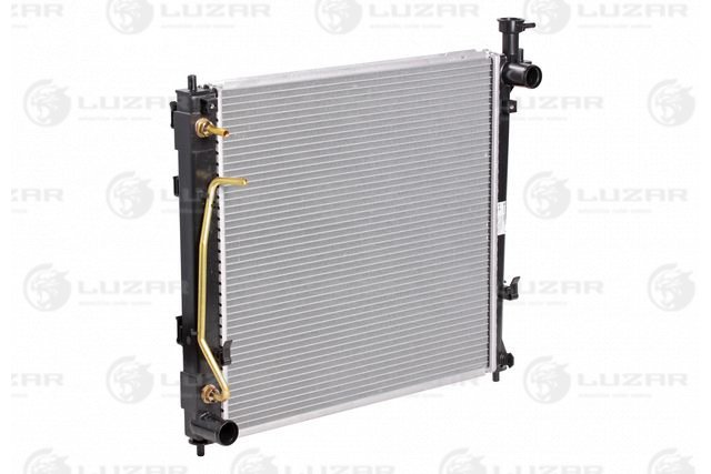 Радиатор охл. для ам KIA Sorento II (09-Hyundai Santa Fe (12-) 2.2CRDi AT (тип Halla) Luzar                LRc 08123