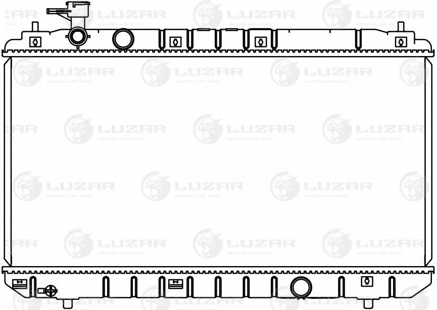 Радиатор охлаждения Luzar                LRc 3020