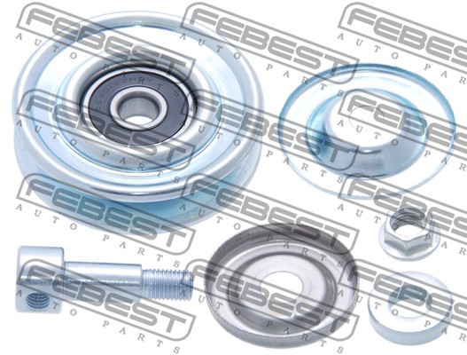 FEBEST 0287-P12 Натяжной ролик, поликлиновой ремень