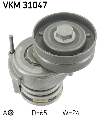 SKF VKM 31047 Натяжной ролик, поликлиновой ремень