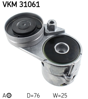 SKF VKM 31061 Натяжной ролик, поликлиновой ремень