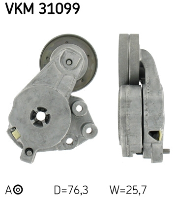 SKF VKM 31099 Натяжной ролик, поликлиновой ремень