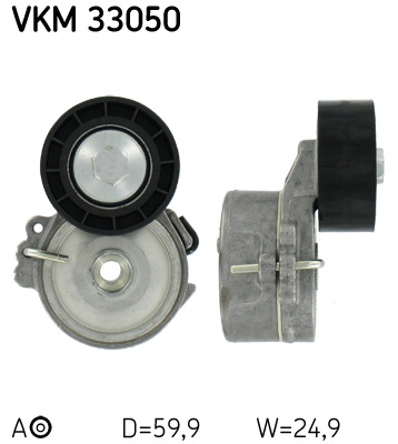 SKF VKM 33050 Натяжной ролик, поликлиновой ремень