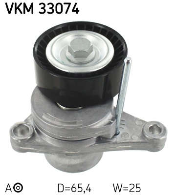 SKF VKM 33074 Натяжной ролик, поликлиновой ремень