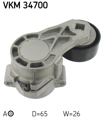 SKF VKM 34700 Натяжной ролик, поликлиновой ремень