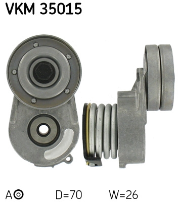 SKF VKM 35015 Натяжной ролик, поликлиновой ремень