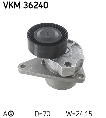 SKF VKM 36240 Натяжной ролик, поликлиновой ремень