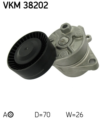 SKF VKM 38202 Натяжной ролик, поликлиновой ремень