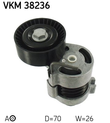 SKF VKM 38236 Натяжной ролик, поликлиновой ремень