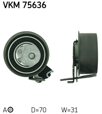 SKF VKM 75636 Натяжной ролик, ремень ГРМ