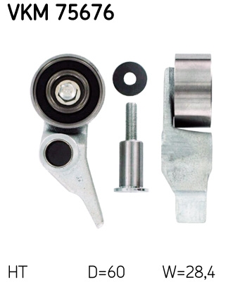 SKF VKM 75676 Натяжной ролик, ремень ГРМ