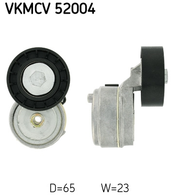 SKF VKMCV 52004 Натяжной ролик, поликлиновой ремень