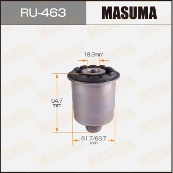 Сайлентблок заднего подрамника Masuma                RU-463
