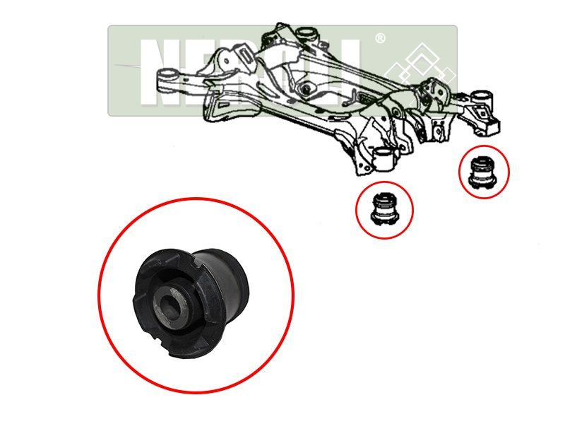 Сайлентблок заднего подрамника honda accord 08-12crosstour 10-acura TSX 09-14inspaire 07- NEROLI                N1A21992