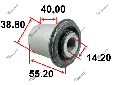 Сайлентблок подвески | перед | Tenacity                AAMNI1017