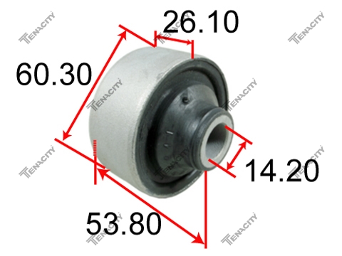 Сайлентблок рычага подвески | перед прав | Tenacity                AAMMI1016