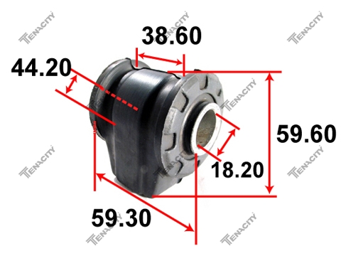Сайлентблок рычага подвески | перед | Tenacity                AAMTO1005