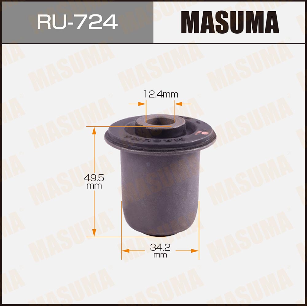 Сайлентблок Masuma ru-724  oem_48849-60090, land cruiser uzj200l, urj202w rear | зад | Masuma                RU724