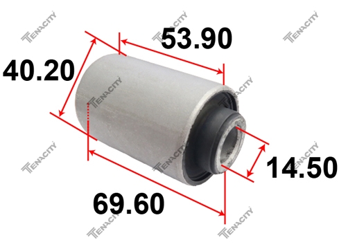 Сайлентблок рычага резиновый (1358) aamni1081 Tenacity                AAMNI1081