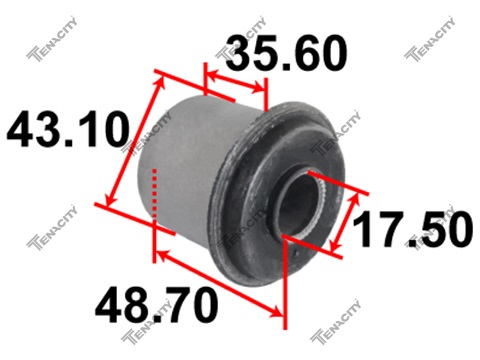 Сайлентблок переднего верхнего рычага Tenacity                AAMMI1063
