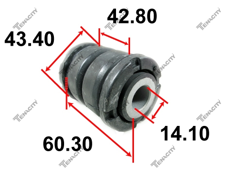 Сайлентблок передний переднего рычага Tenacity                AAMHO1021