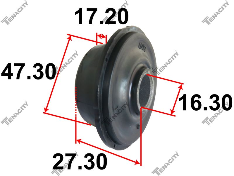 Сайлентблок рычага резиновый  (2842) Tenacity                AAMTO1286