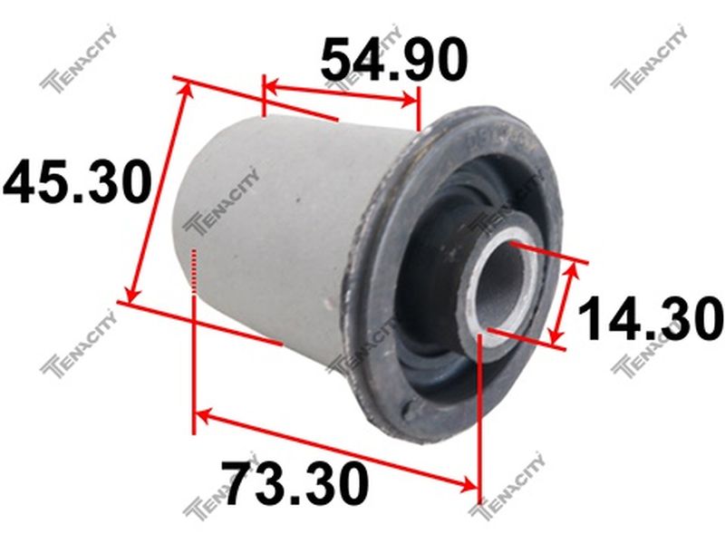 Сайлентблок рычага резиновый  (2527)  Rear Tenacity                AAMNI1139