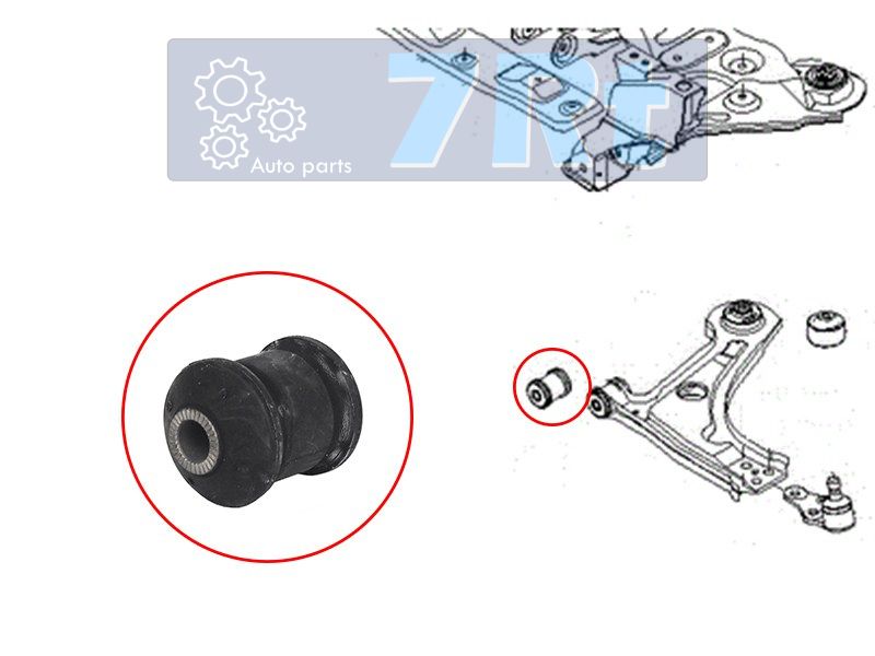 Сайлентблок переднего рычага передний chevrolet lacettioptra (j200) 03-08 7RT                DRA33052