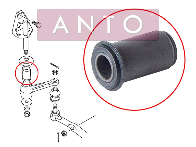 Сайлентблок маятникого рычага suzuki vitaraescudo 89-98 ANTO                ASB28578