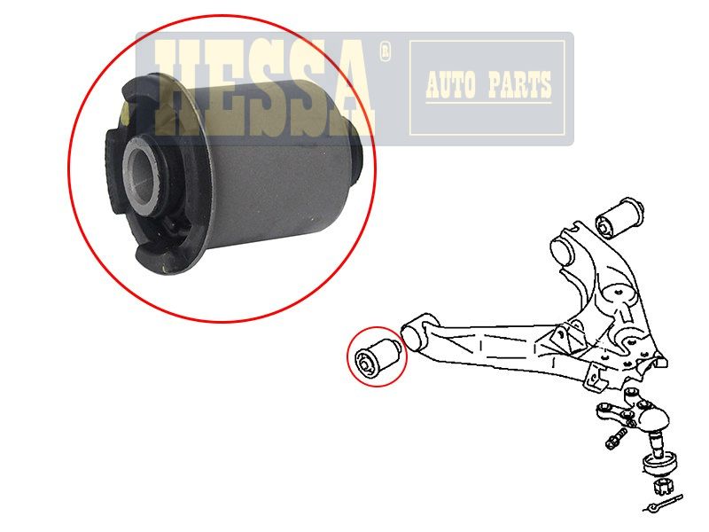 Сайлентблок переднего нижнего рычага передний MMC delical400 94-04 HESSA                ZZXV45461