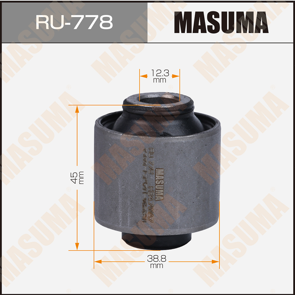 Сайлентблок рычага подвески Masuma                RU-778