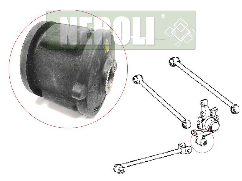 Сайлентблок RR продольной тяги toyota camry_vista 90-_gracia_qualis_corolla_corona -92_harrier -03 NEROLI                N1A21128