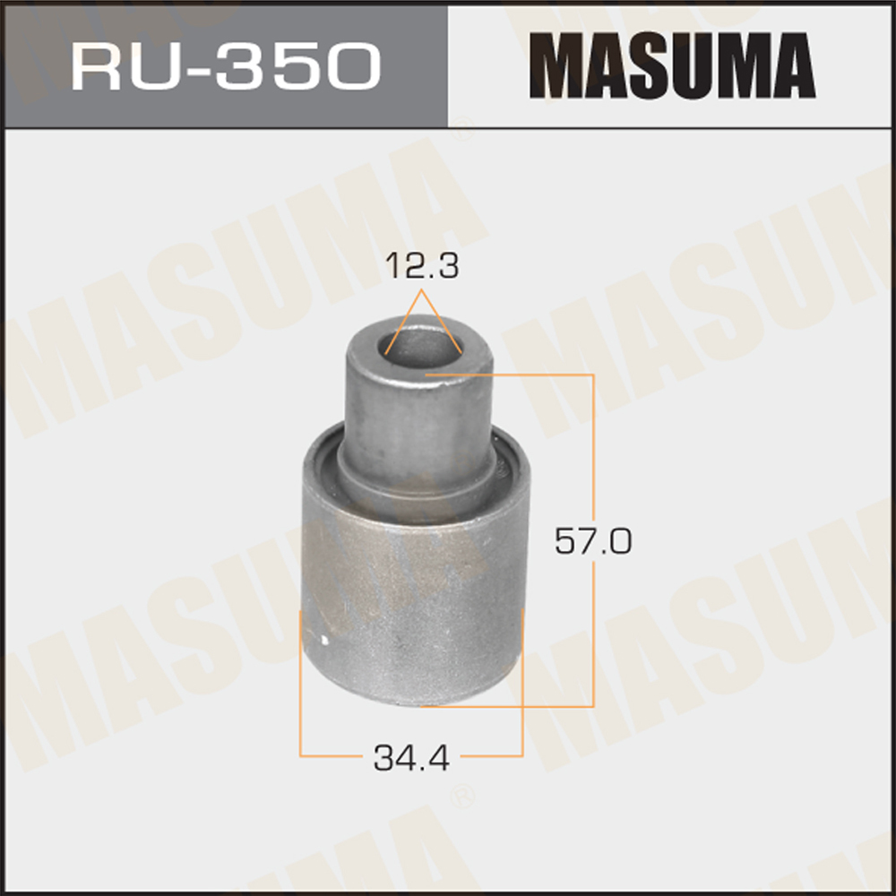 Сайлентблок рычага подвески | зад | Masuma                RU-350