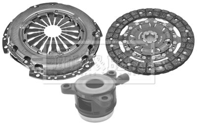 HKT1538 BORG & BECK Комплект сцепления